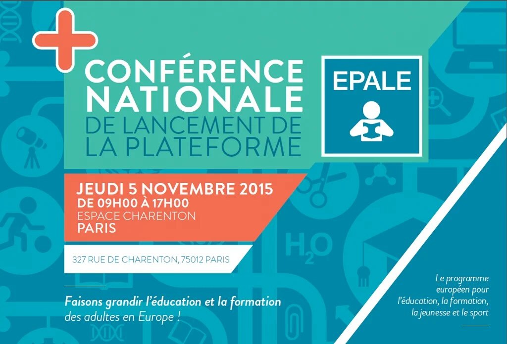 Conférence EPALE : le lancement